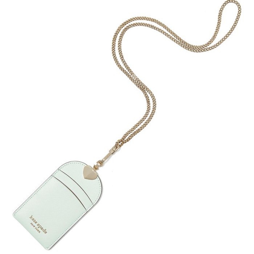 Kate Spade Spencer Lanyard Pastel Green NWT